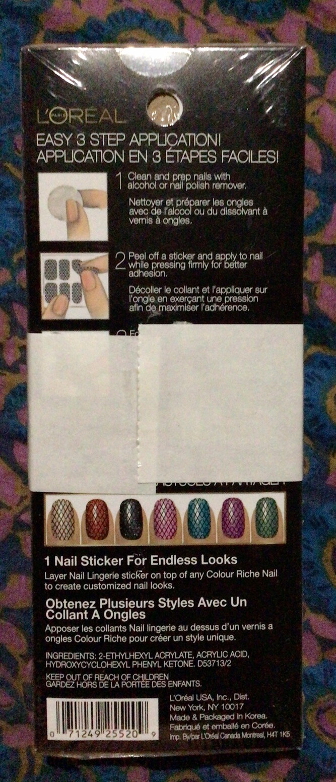 L’Oreal – Colour Riche Nail Lingerie – 702 Razzle Be Dazzle (2) Pack