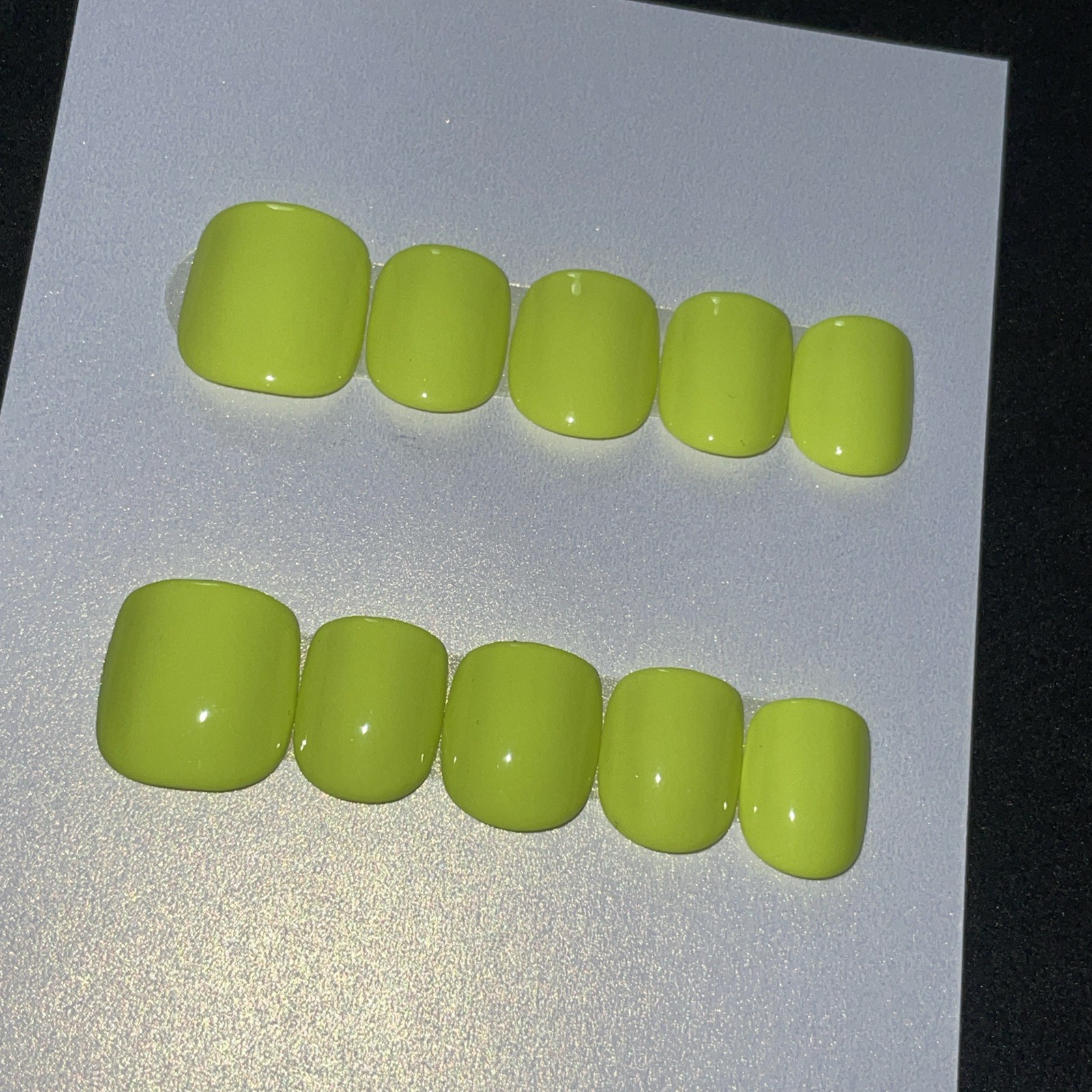 10 Handmade Press-on Nails ~ Number 54 ~ Size Large ~