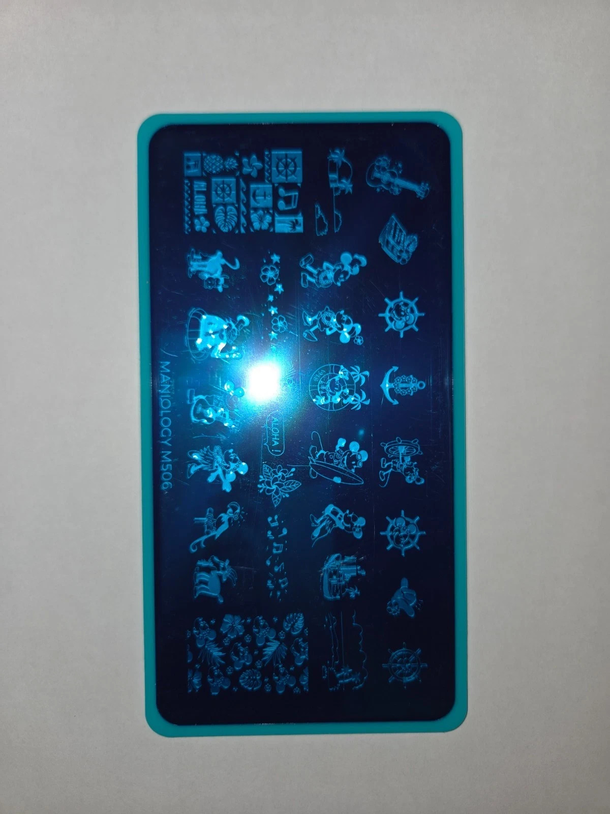 NEW Maniology M506 Nail Stamping Plate
