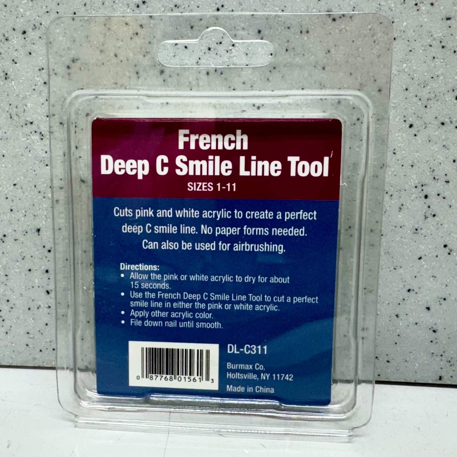 DL Professional Debra Lynn French Deep C Smile Line Tool DL-C311