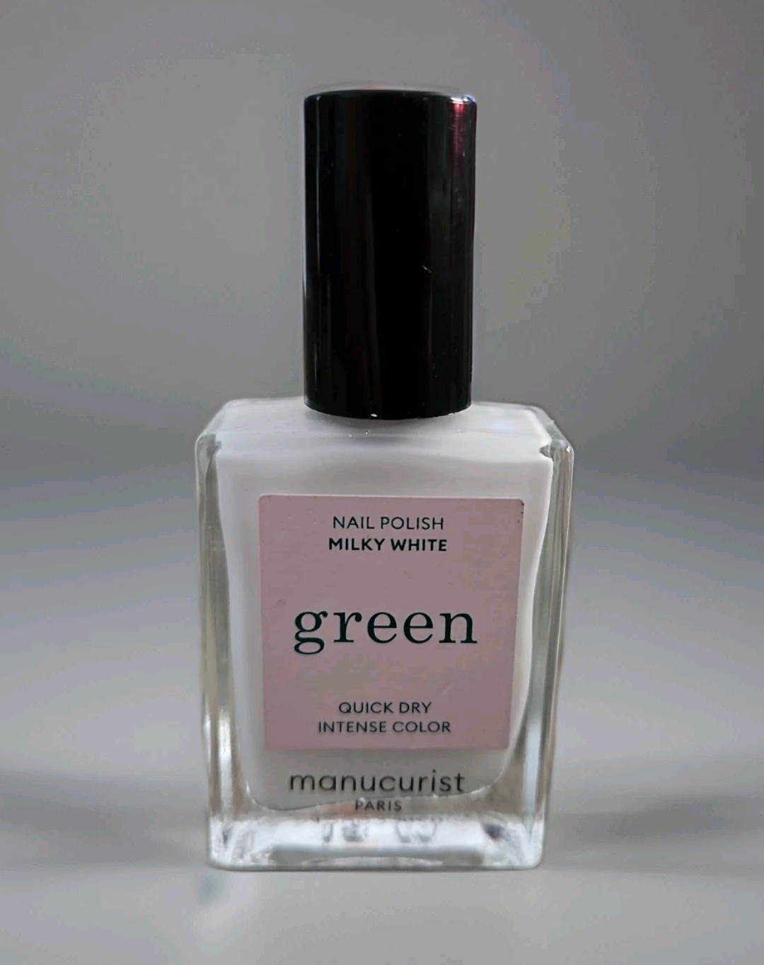 Manucurist Green Quick Dry Nail Polish In Milky White