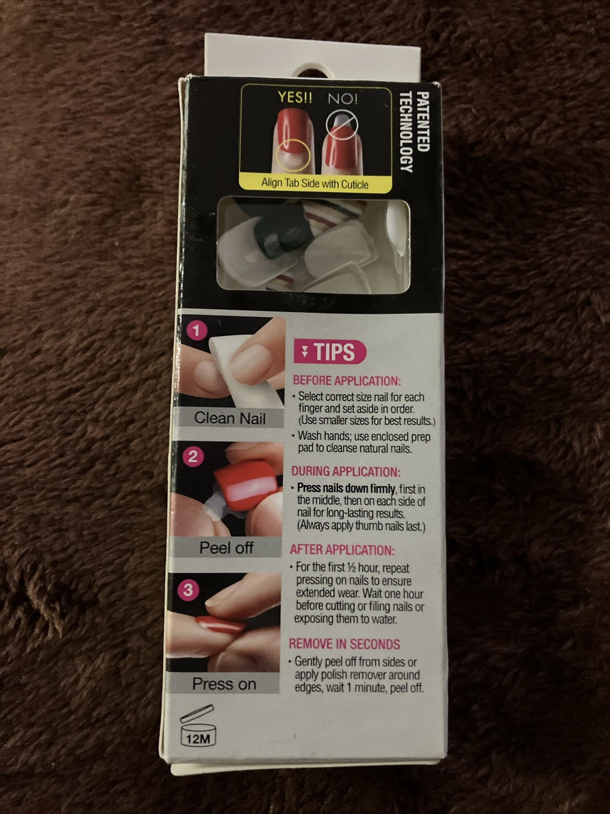 Press On Nails, Assorted Styles, 4 Packs, 4 Brands, Multicolor, 2 Reusable