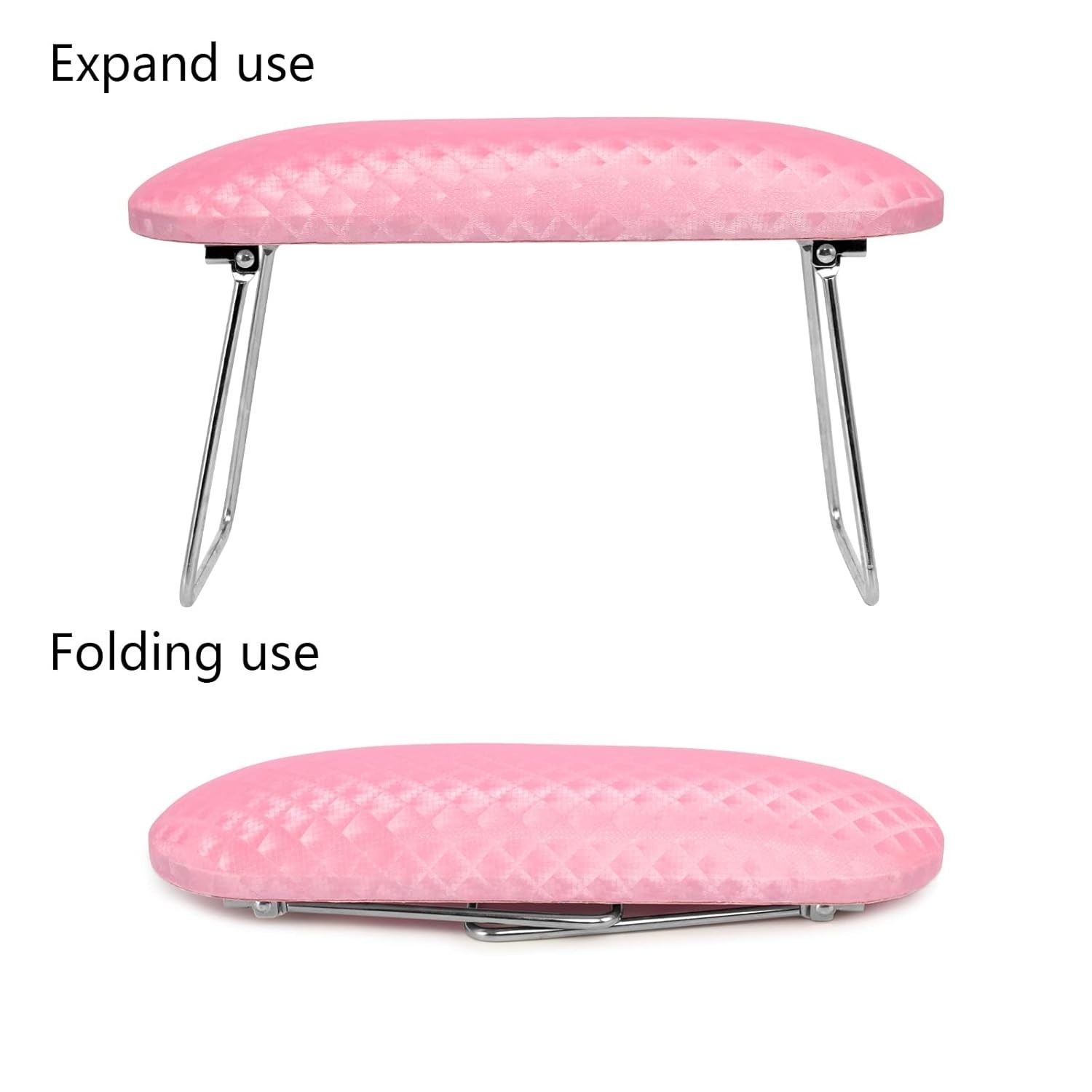 Arm Rest for Nails Tech, Professional Microfiber Leather Nail Hand Rest Stand…