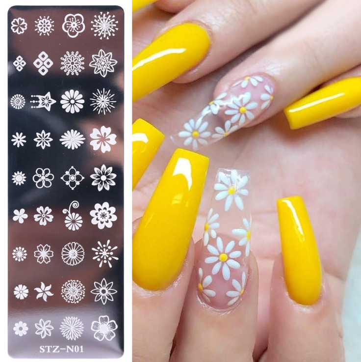 PICT YOU Halloween Xmas Stamping Plates Nail Art Stamp Templates Stainless Steel
