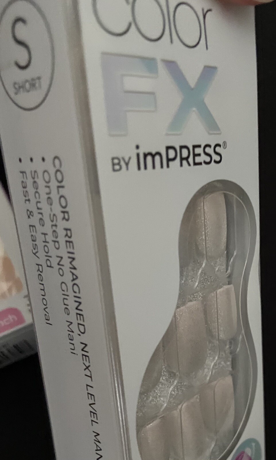 2 IMPRESS NO GLUE MANI PRESS ON NAILS PEEL AND PRESS-Sealed Box