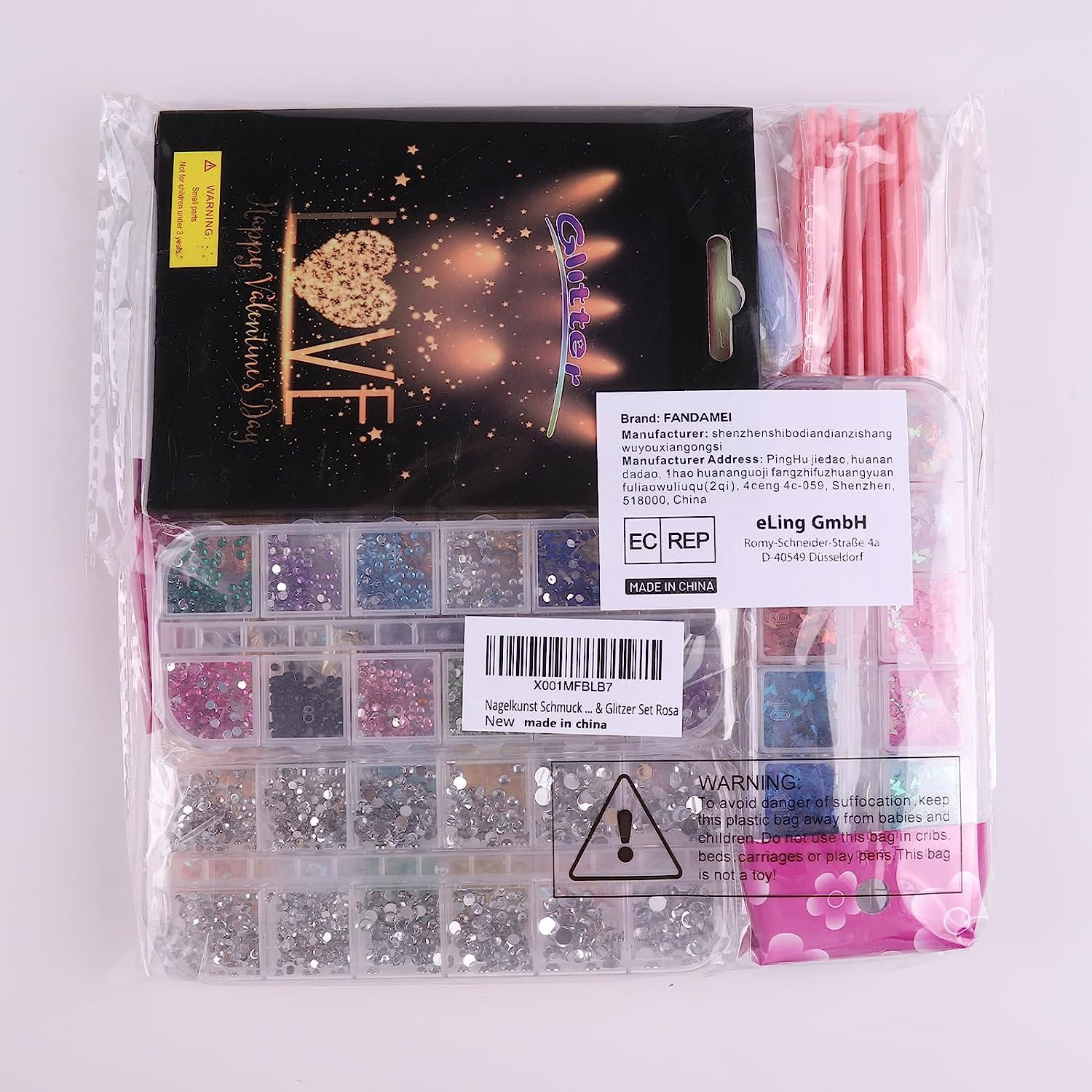 Nail Art Kit, Nail Design Tools Kit with Nail Art Brushes, Nail Dotting Tools,Fi