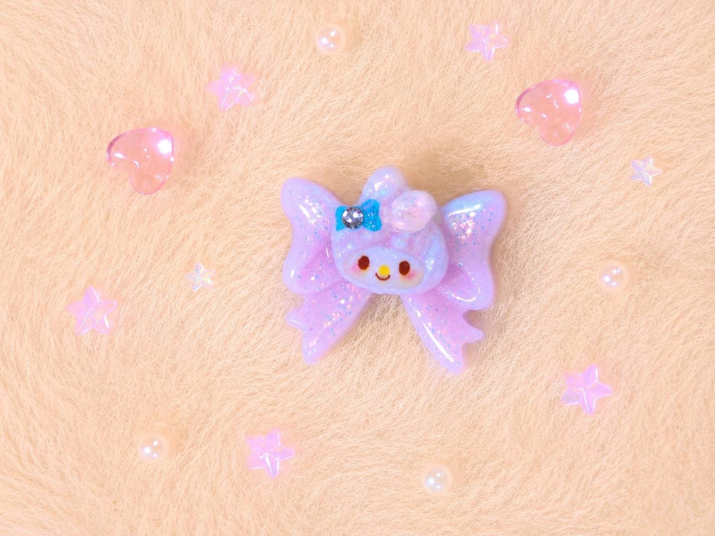 Japanese Handmade Kawaii Heart 3D Resin Nail Charms for Nail Art