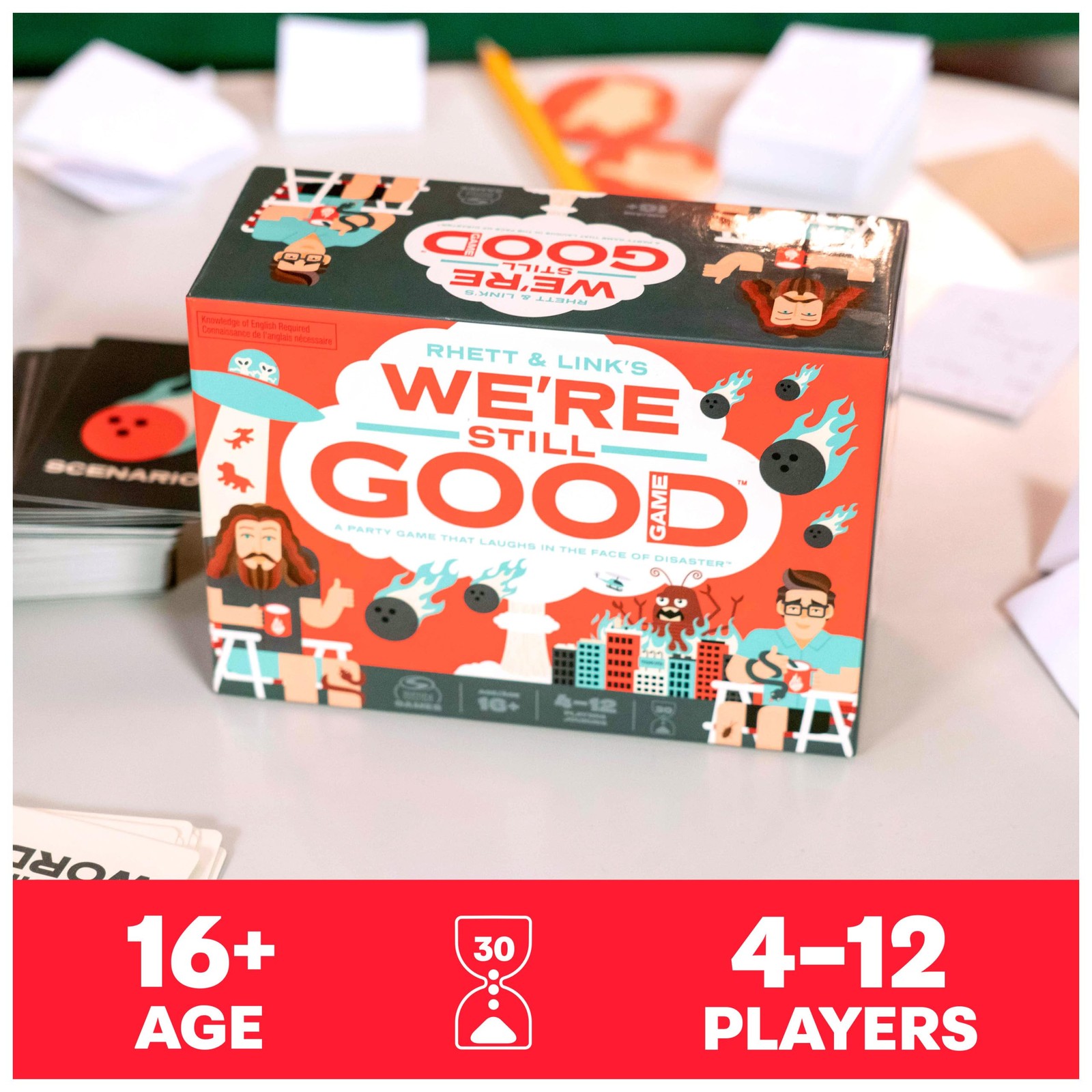 Spin Master Games, Rhett & Link We’re Still Good Party Game, 1, Multicolor