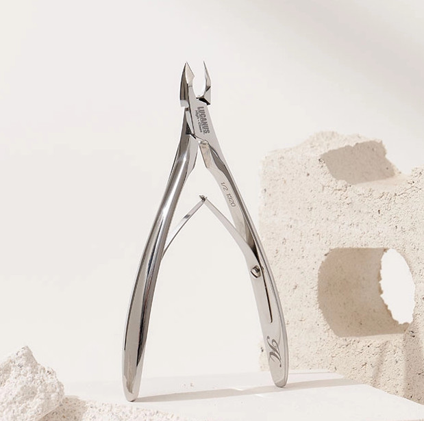 LUCANUS Premium H Cuticle Nipper Professional Manicure Nail Care Tool K-Beauty