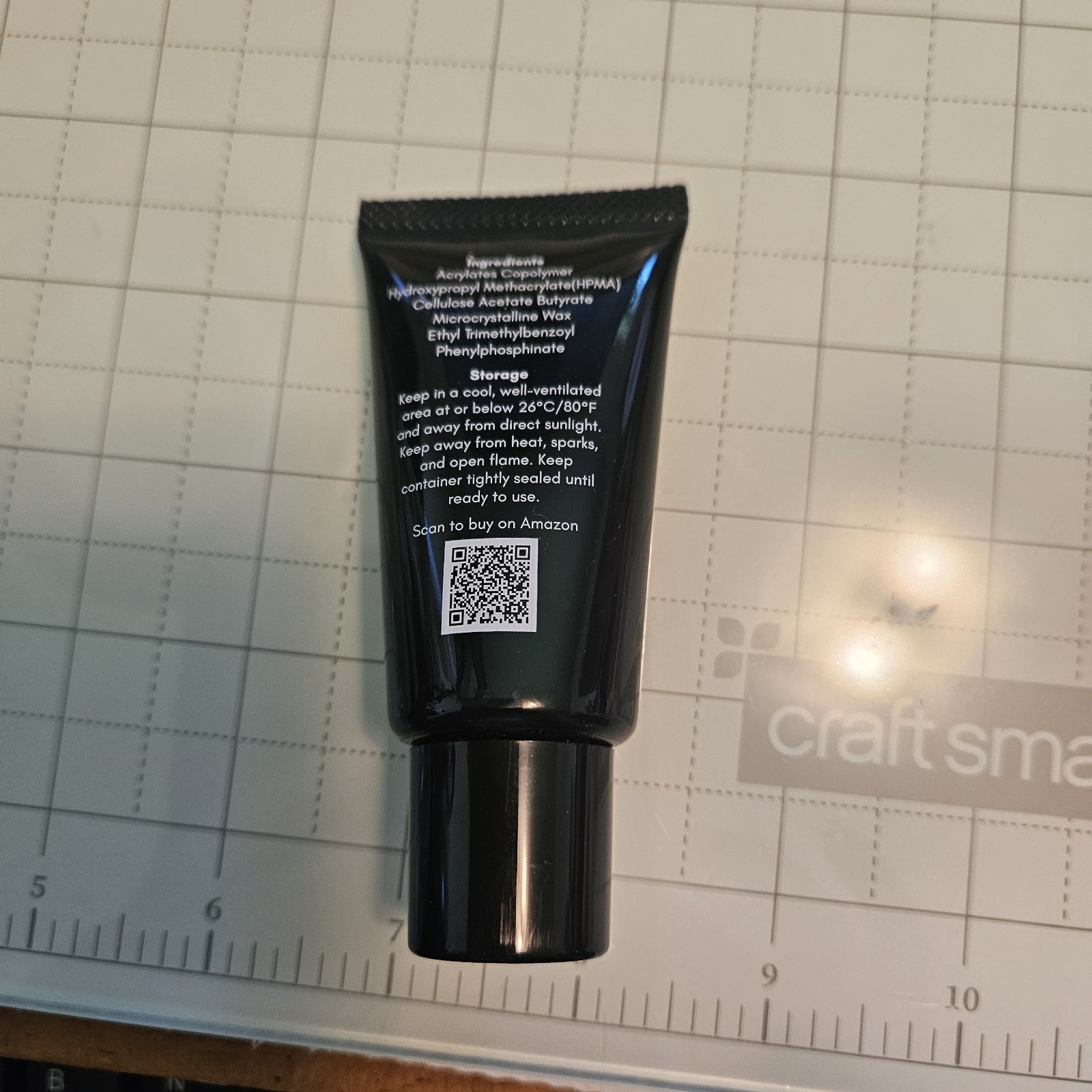 3 ea-Makartt Black Rhinestone Glue 1.06 oz for Nail Art and Artificial Nails