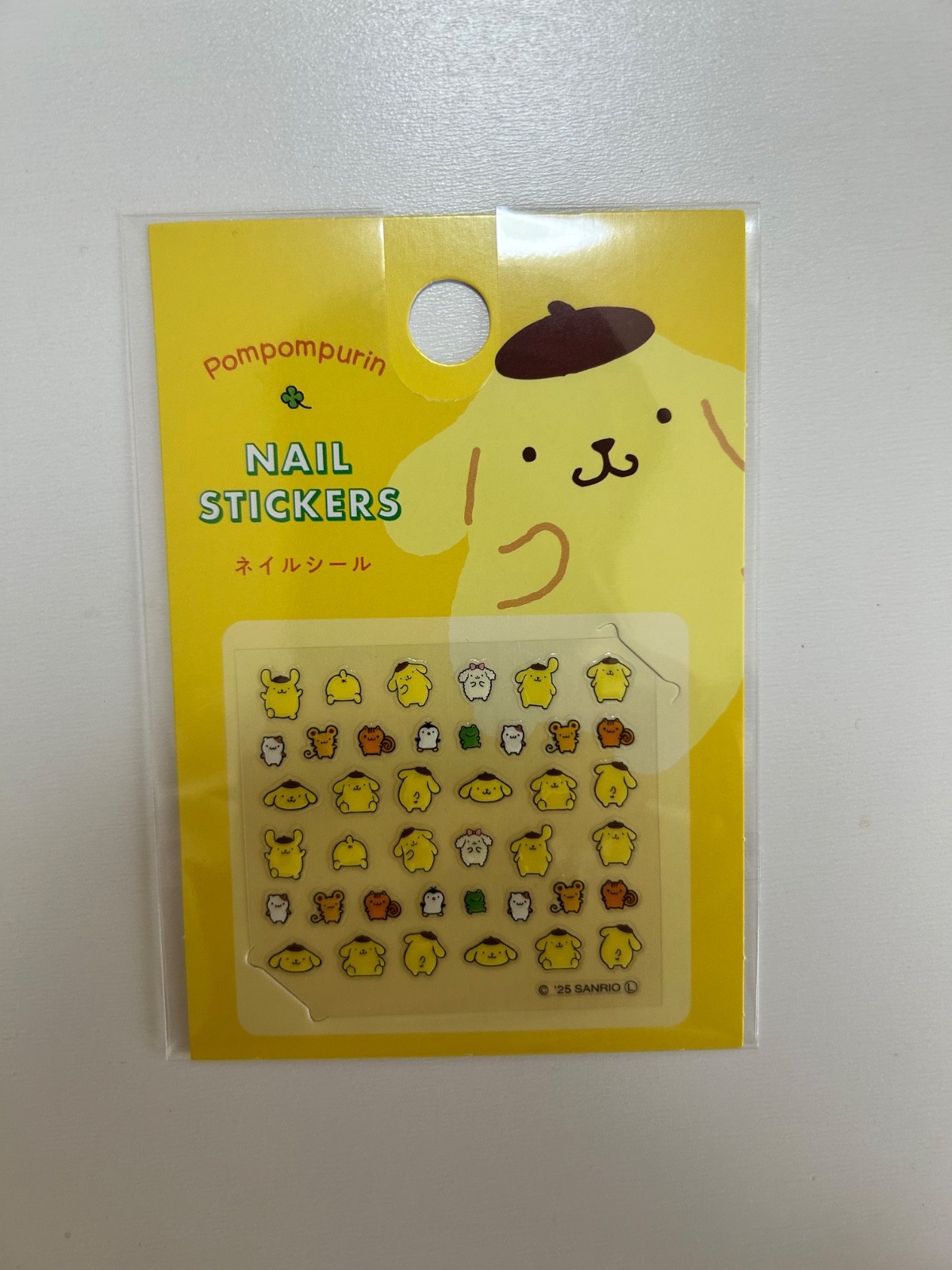 Sanrio Vinyl Sticker Set 6 Sheets Hello Kitty Kuromi My Melody Japan New