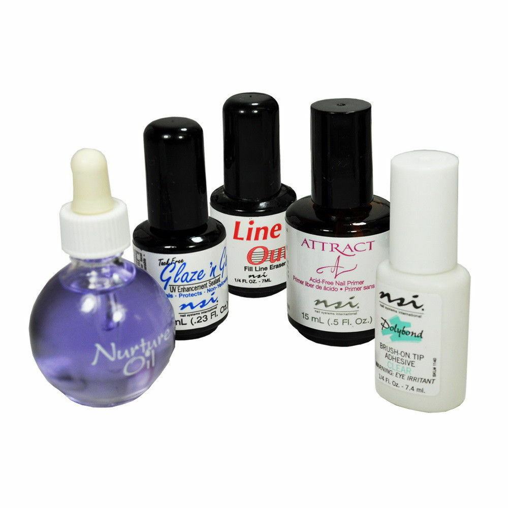 Professional NSI Attraction Nail Acrylic System Kit – Made in USA