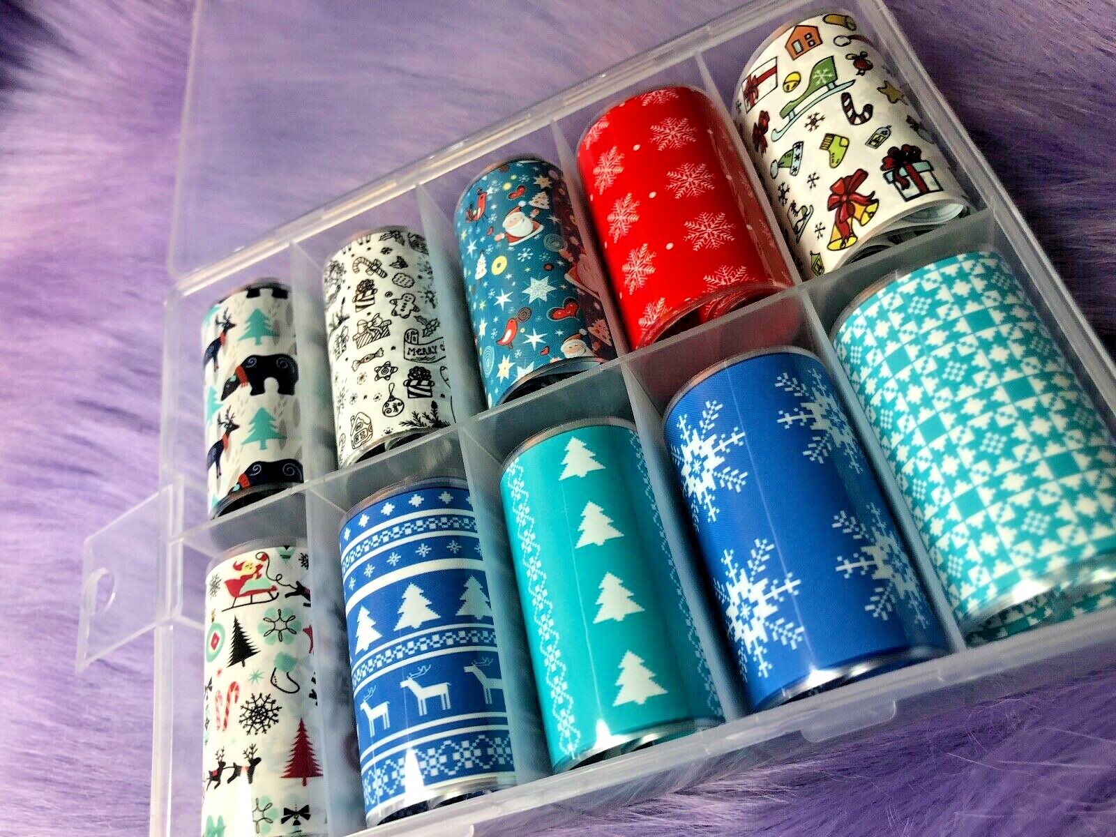 Nail Foil Transfer Decals – New – Winter – Transfer Foils