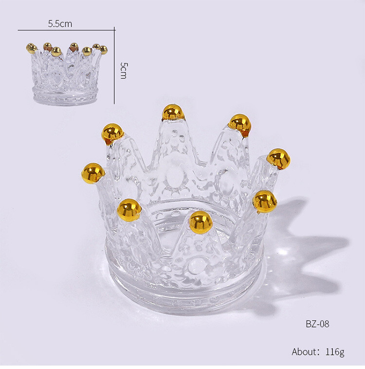 9 Style Glass Crystal Dappen Dish Cup Nail Art Acrylic for Liquid Powder Tools