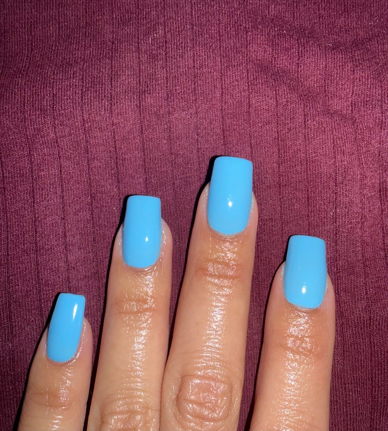 Long-lasting Extra Short Square Gel Nail Tips – No Trace, 21 Days of Perfection