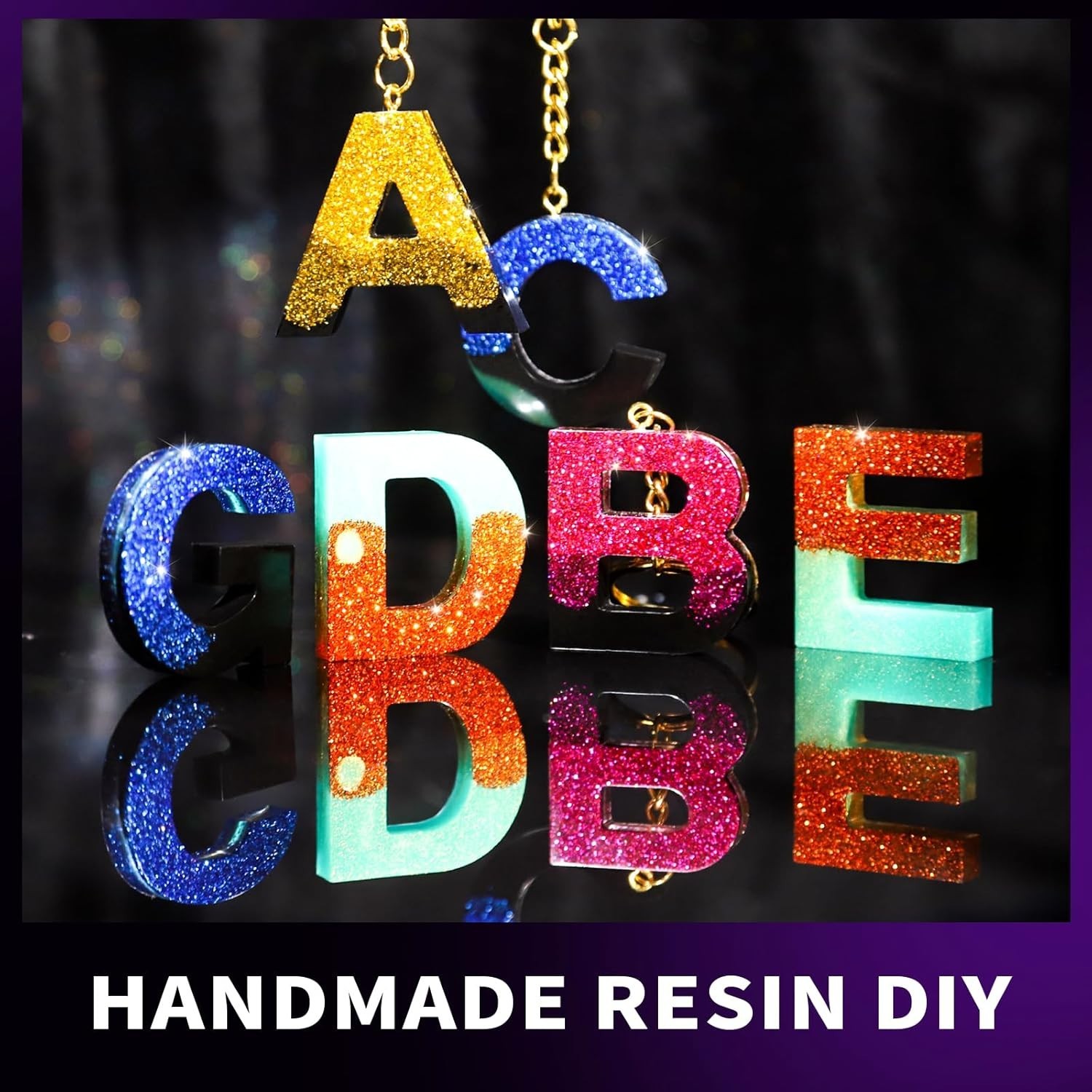 Glitter, 32 Colors Fine Glitter for Crafts, Resin, Body Hair Face Nail, DIY P…