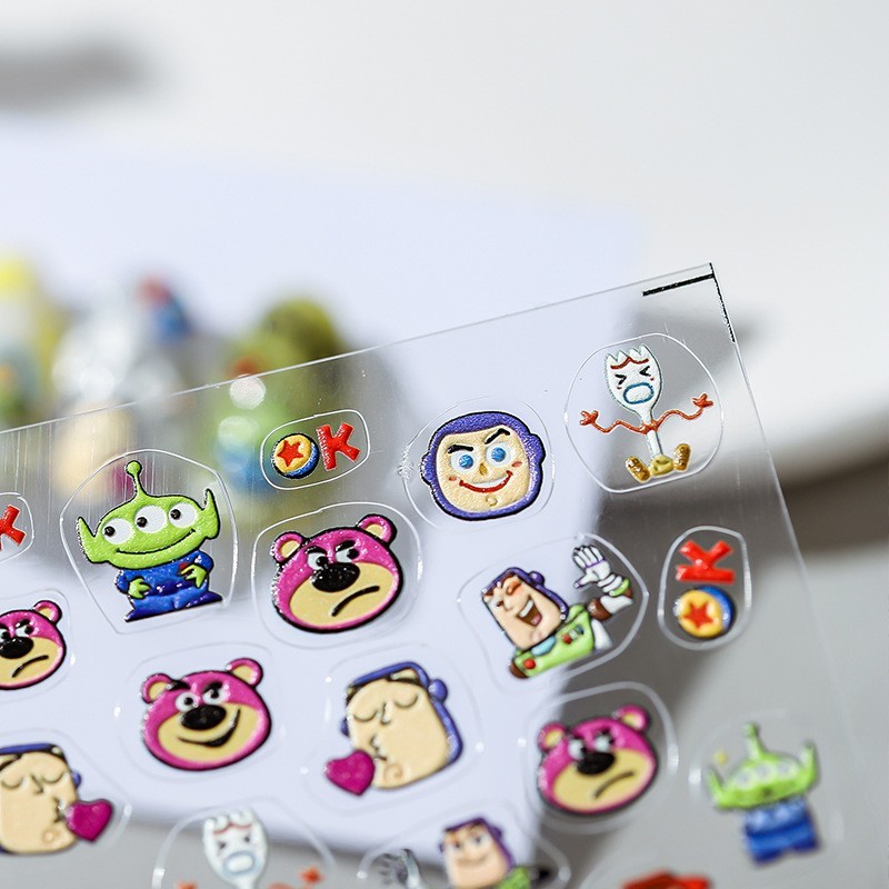 5D Toy World Nail Stickers, Theme Nail Art Decals (22)