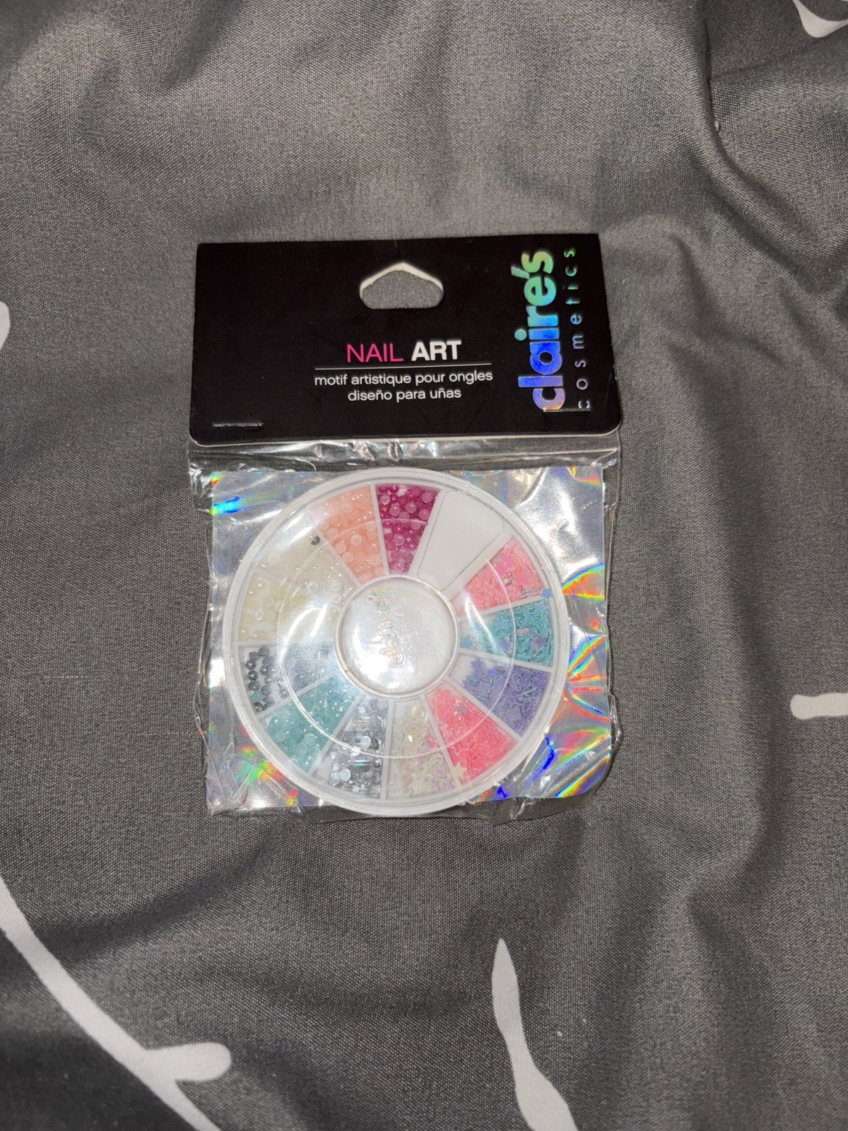 Claire’s Pastel Star Pearl Nail Art Set New in Package