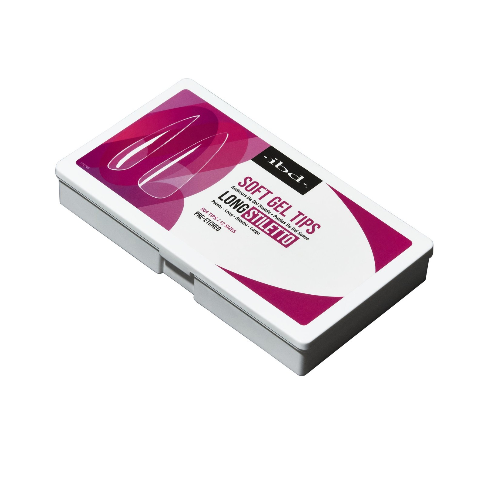 IBD Clear Soft Gel Tips – Long Stiletto, 504 ct.
