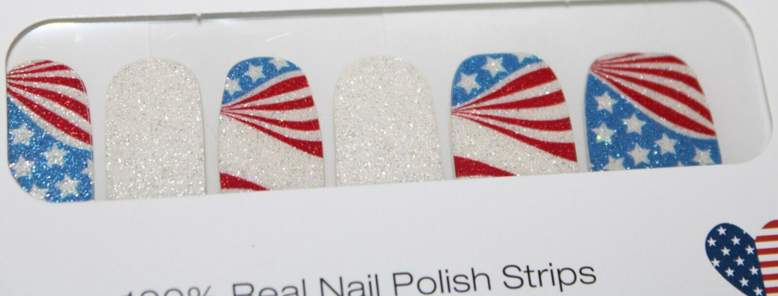 Color Street Red White Blue Patriotic 4th of July American Dream Nail Polish-BR1