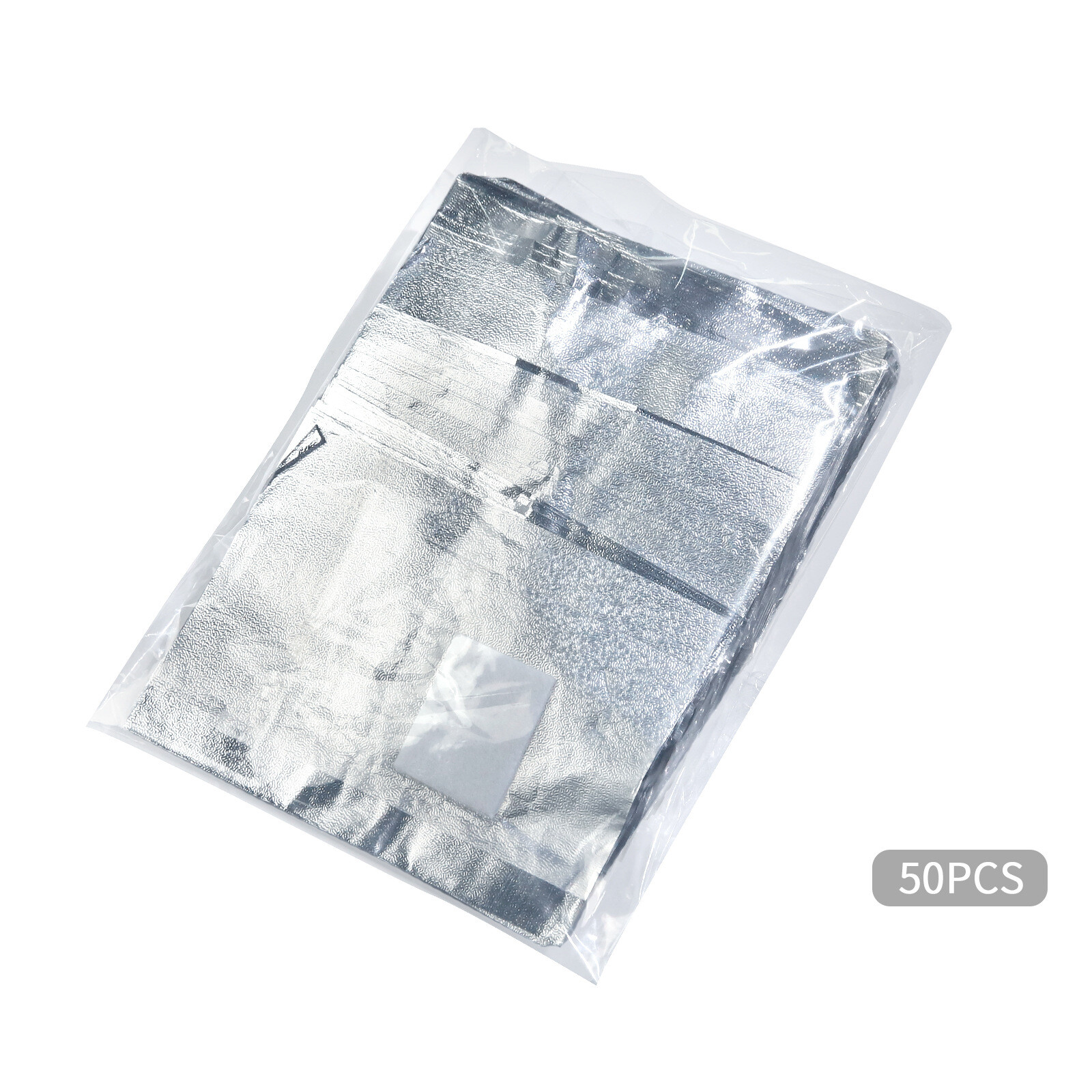 50 or 100PCS Aluminium Foil Nail Polish Removal Wraps Pad Remover Nail Art Tools