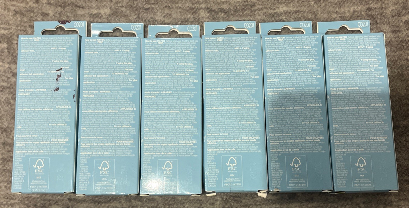 Sally Hansen Salon Effects Perfect Manicure x Hershey Kisses Coffin Nail 6 Pack