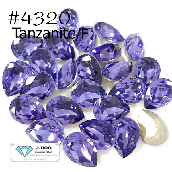 Swarovski 4320 Pear Fancy Stone 8*6mm(4pcs)