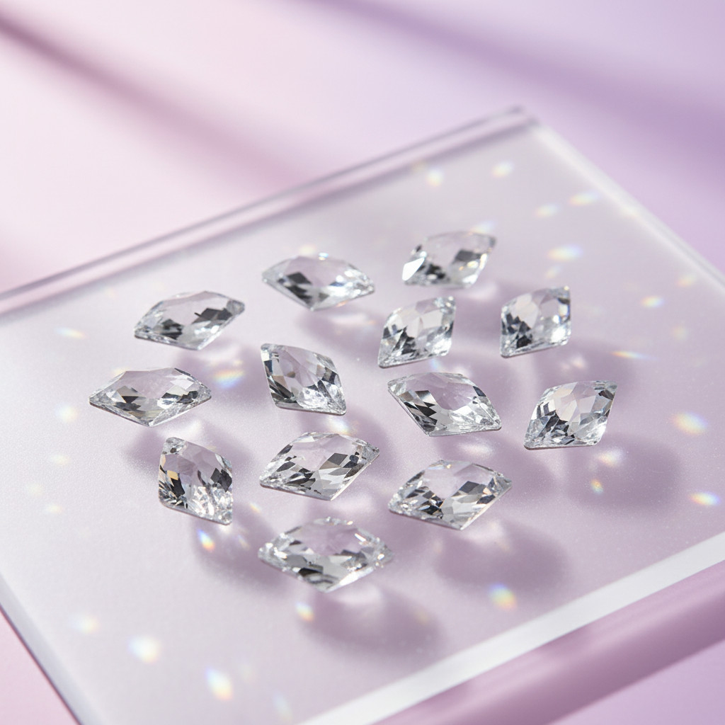 Swarovski 2709 Rhombus Flat Back 10*6mm(2pcs)