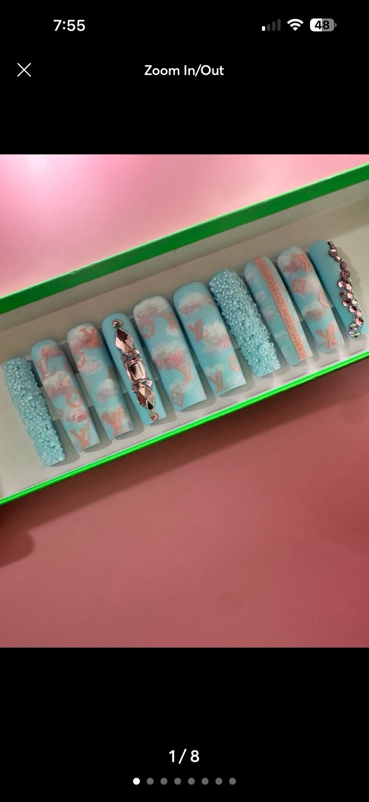Luxury Designer Handmade Press On Nails