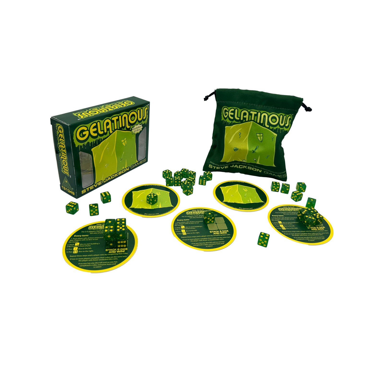 Steve Jackson Games Gelatinous Green