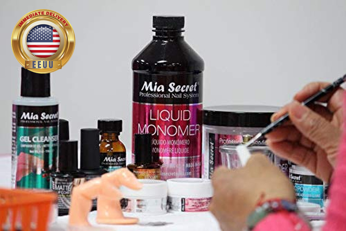 1 Oz Liquid Monomer – Professional Acrylic Nail Liquid for Acrylic Powder – EMA