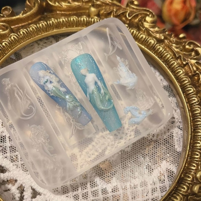 Mermaids Series Small Accessories Crafting Molds Present for Beauty Enthusiasts