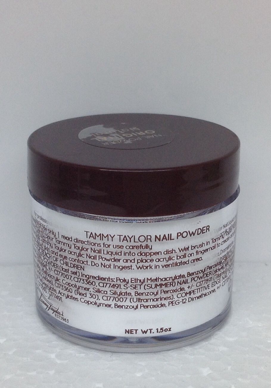 TAMMY TAYLOR – Original Acrylic Nail Powder 1.5oz – Choose Any Color