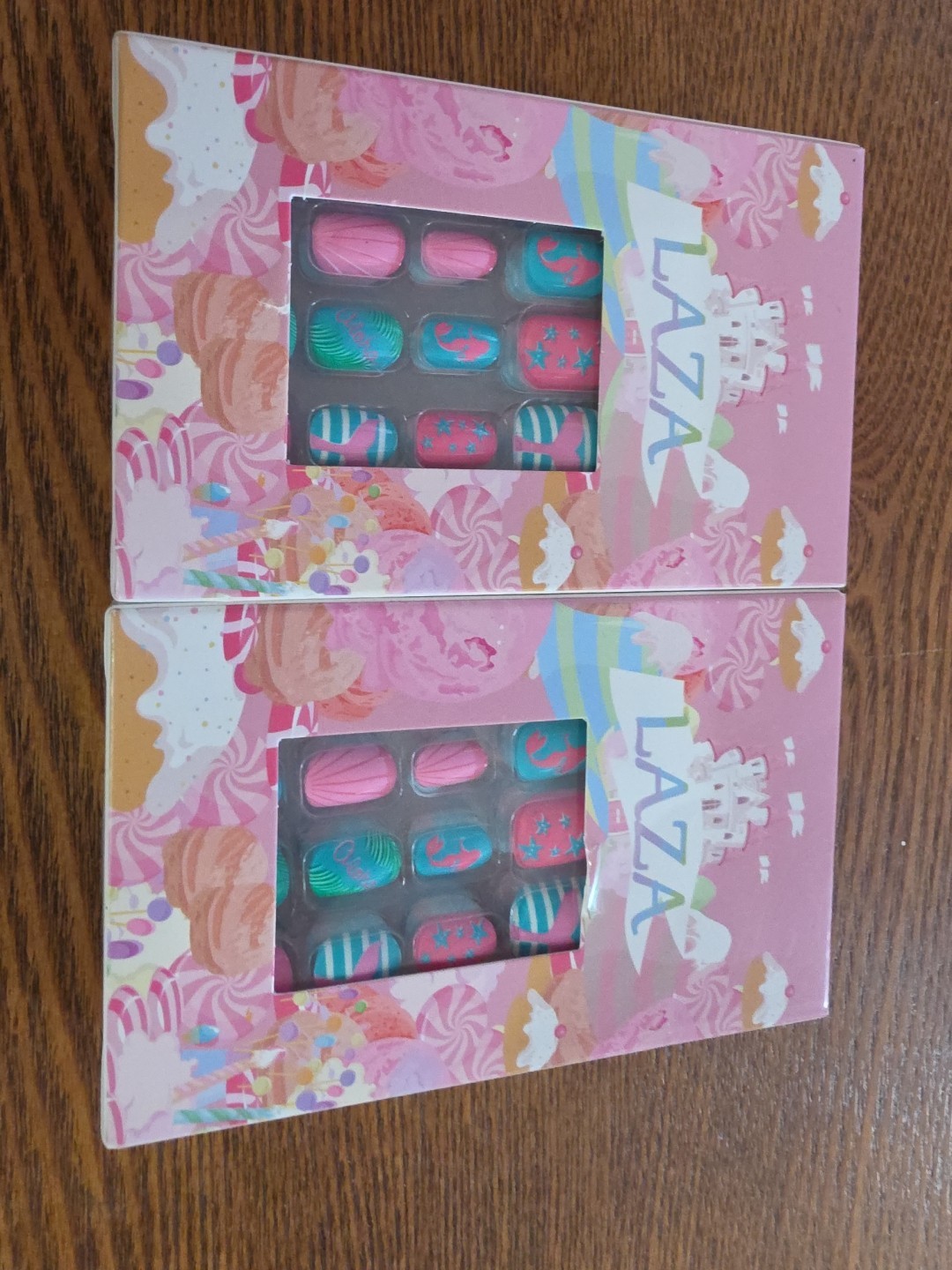 Laza Nails Girls 72 pc Set X2