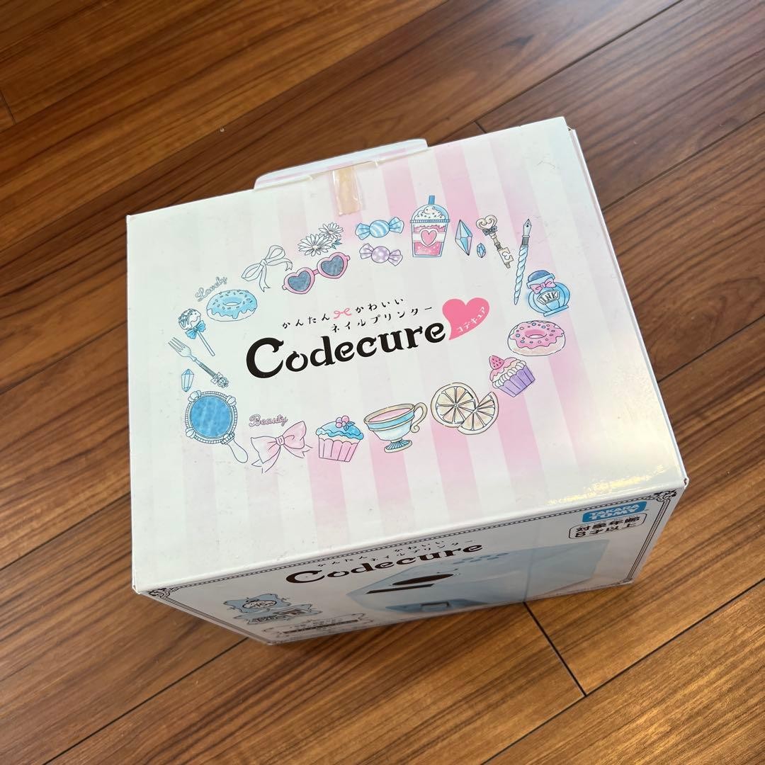 Takara Tomy Nail Printer Codecure cosmetic machine pink color 120 designe SE1685