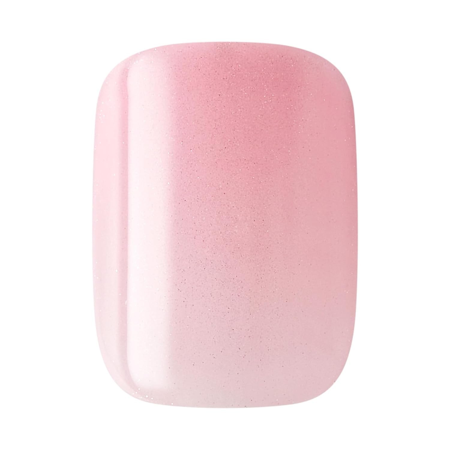 Squoval Press On Nails by KISS: Cherished Pink – Easy, Stylish, Up to 10 Days