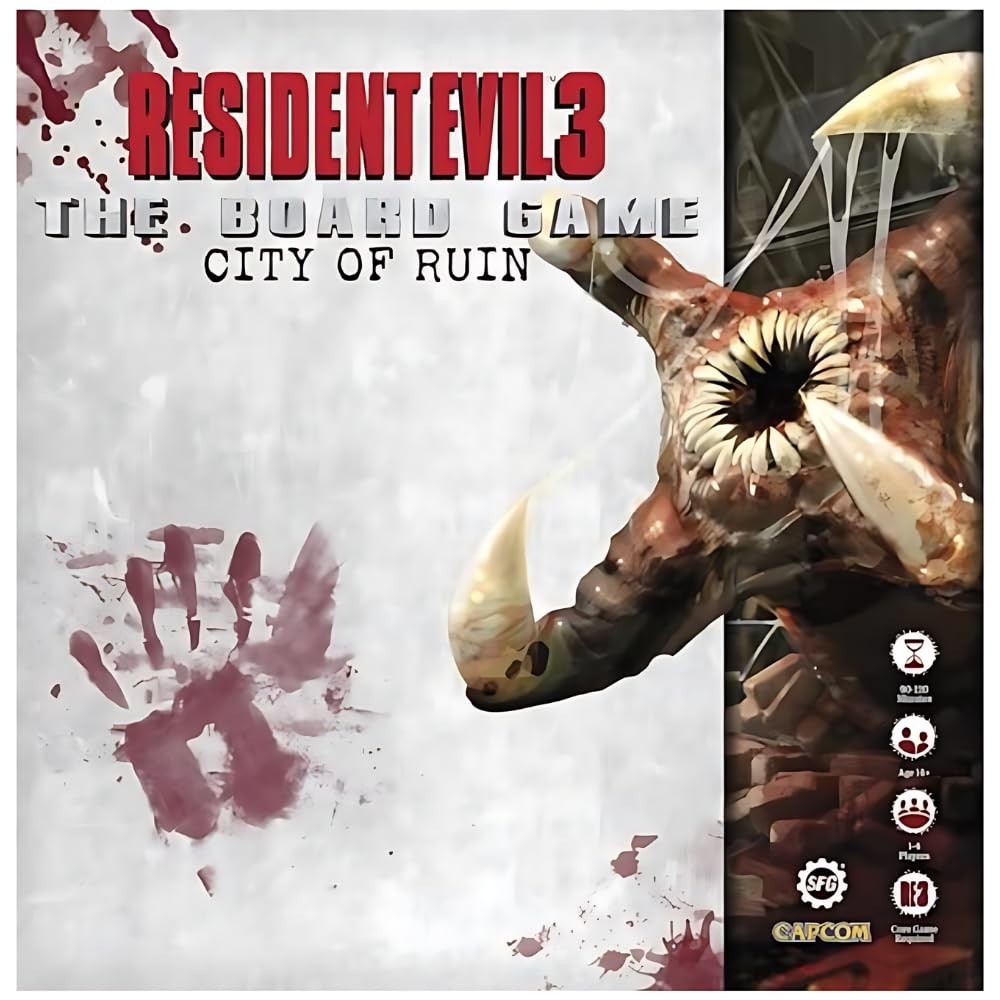 Resident Evil 3 The Board Game: City of Ruin Expansion Mixed Colours