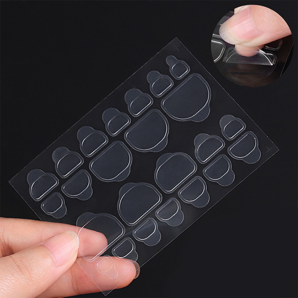10pcs Nail Patch Double-Sided Adhesive Tape for Manicure – Nail Glue
