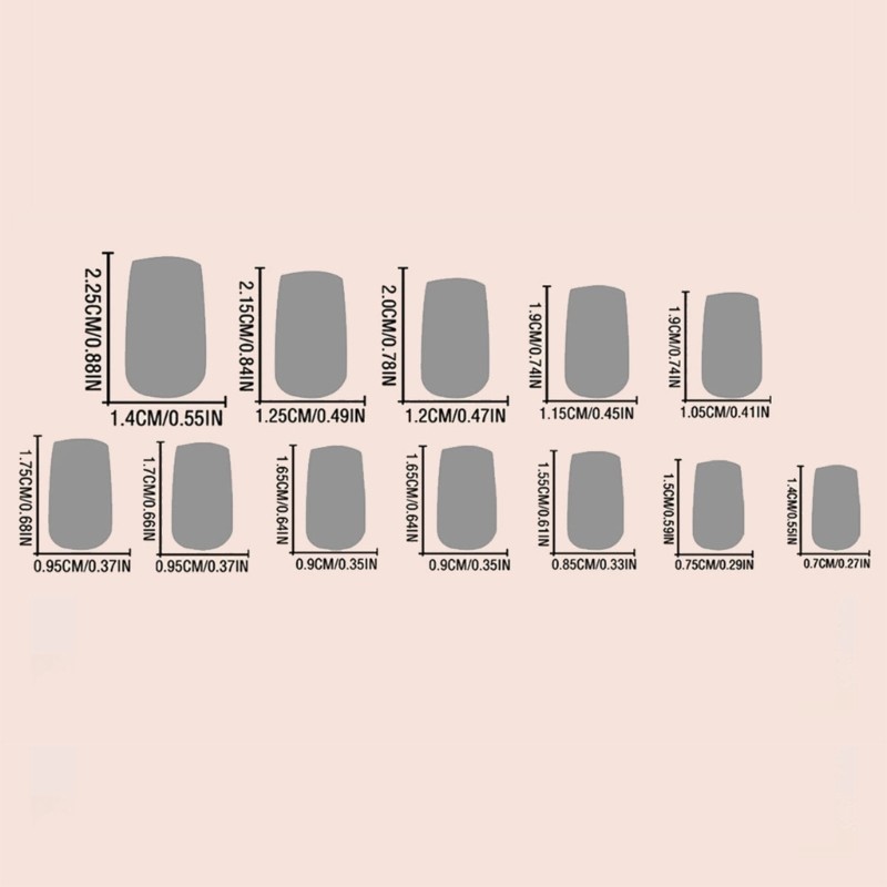 10 Pcs Elegant Short Square Press on Nail White Cats Eye False Nail For Women