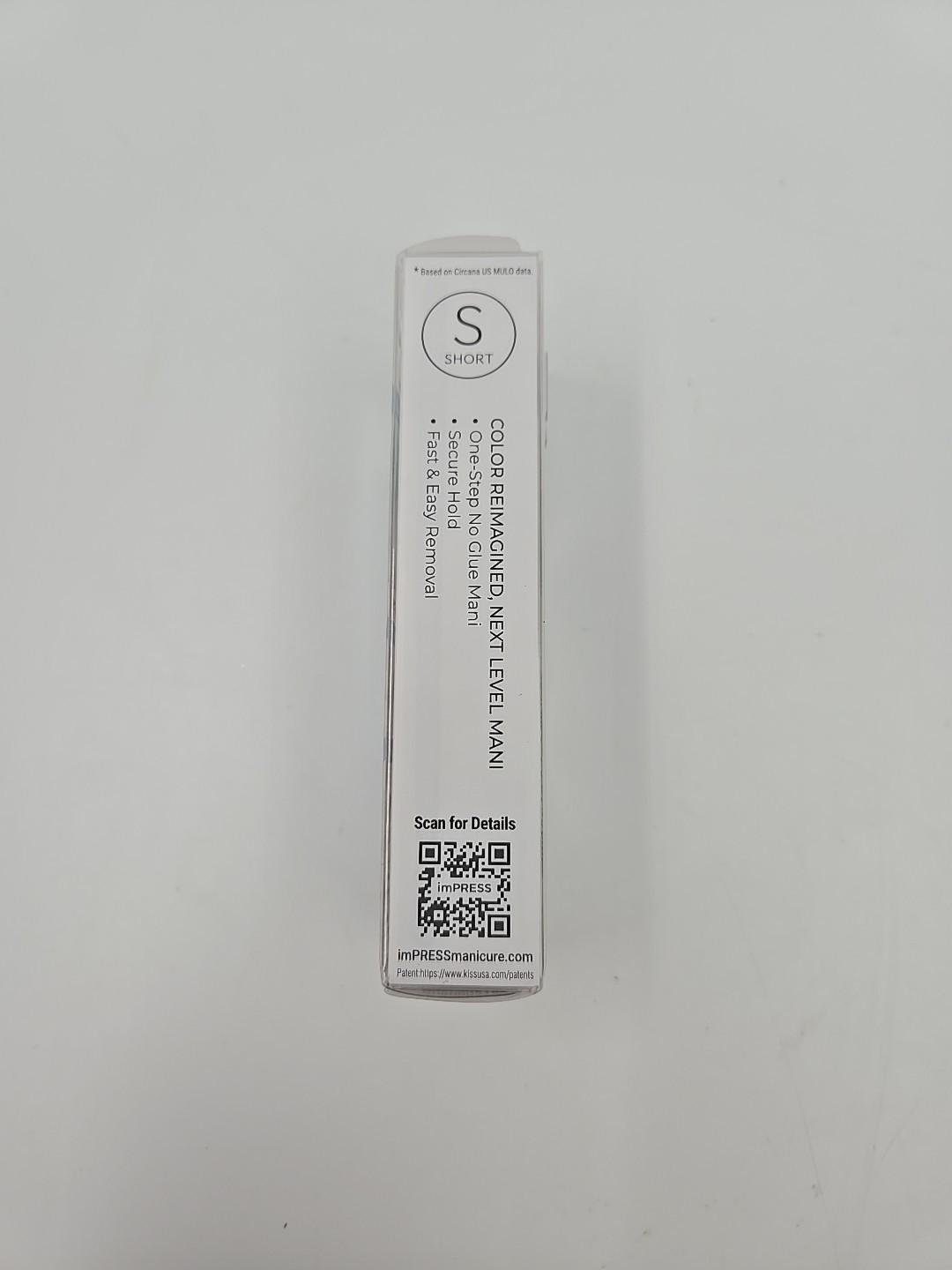 Kiss Color FX by imPRESS Short 30 Fake Nails AFTER HOURS No Glue Needed Manicure
