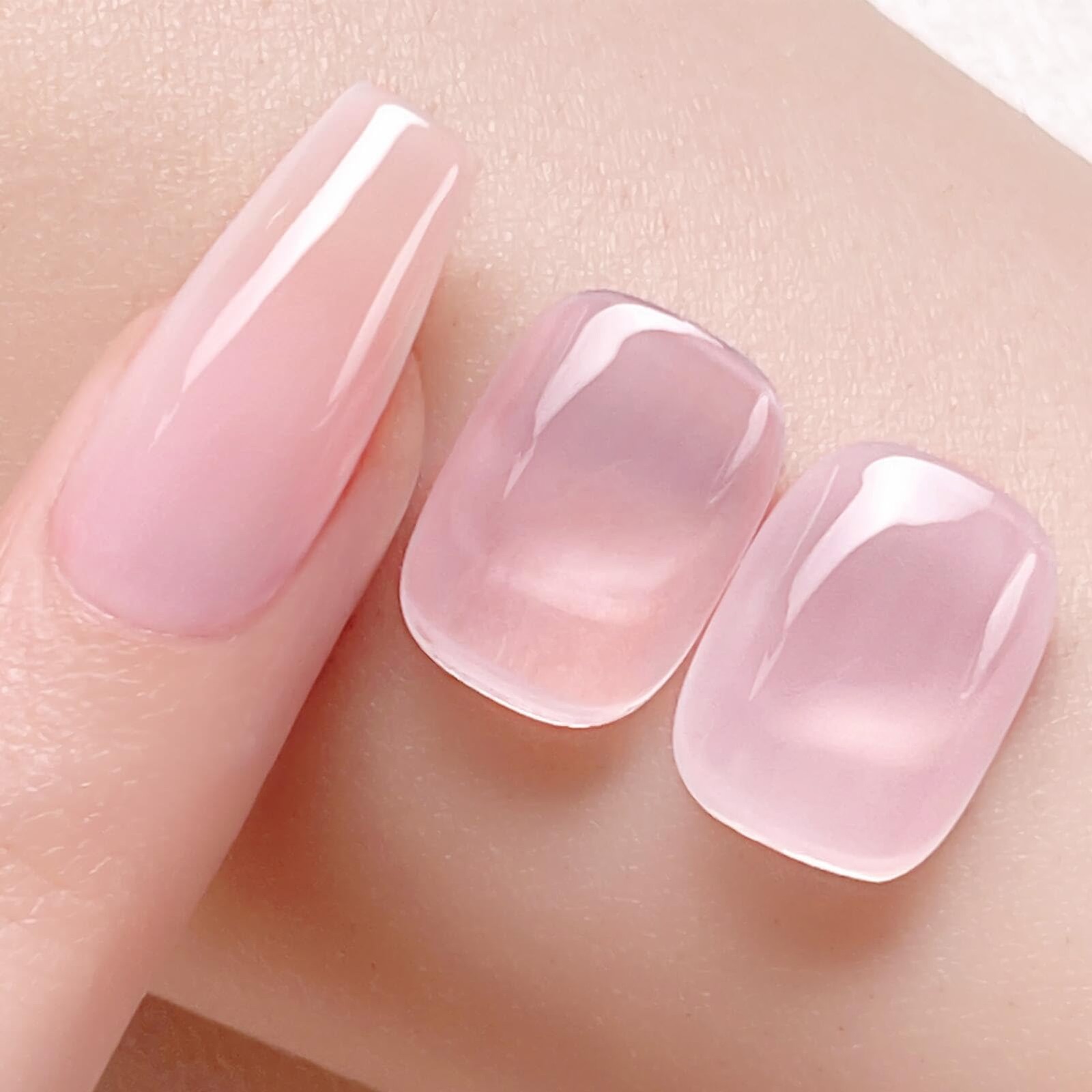 Born Pretty French Manicure Kit, Nail Stamper Milky Pink,White,Nail