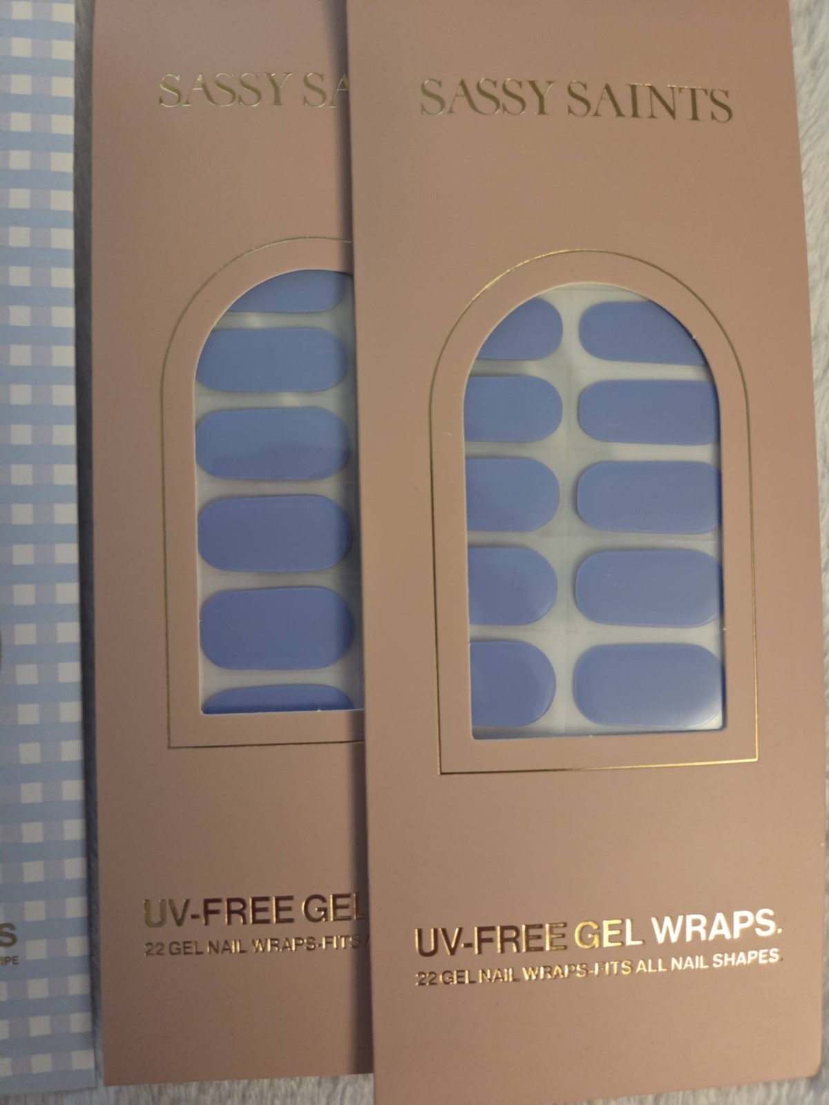Sassy Saints Uv Free Gel Wraps Lot