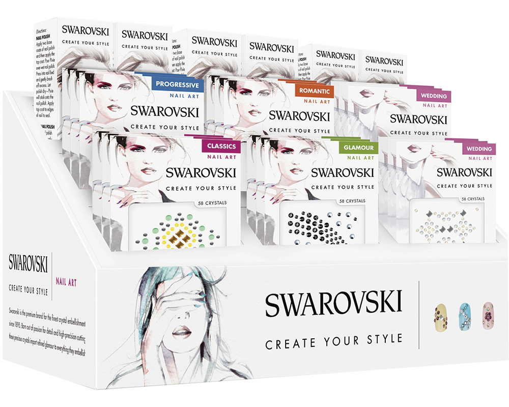 SWAROVSKI CRYSTALS AB FLAT BACK & Transfers Variety NAIL ART PACKS * U PICK *