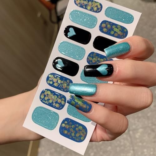 6 Sheets Valentine’s Day Nail Wraps Full Stickers Nail Valentine，6 Sheets