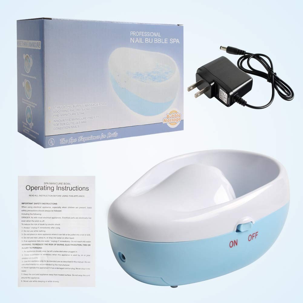 Electric Manicure Bowl for Nail Conditioning and Relaxation
