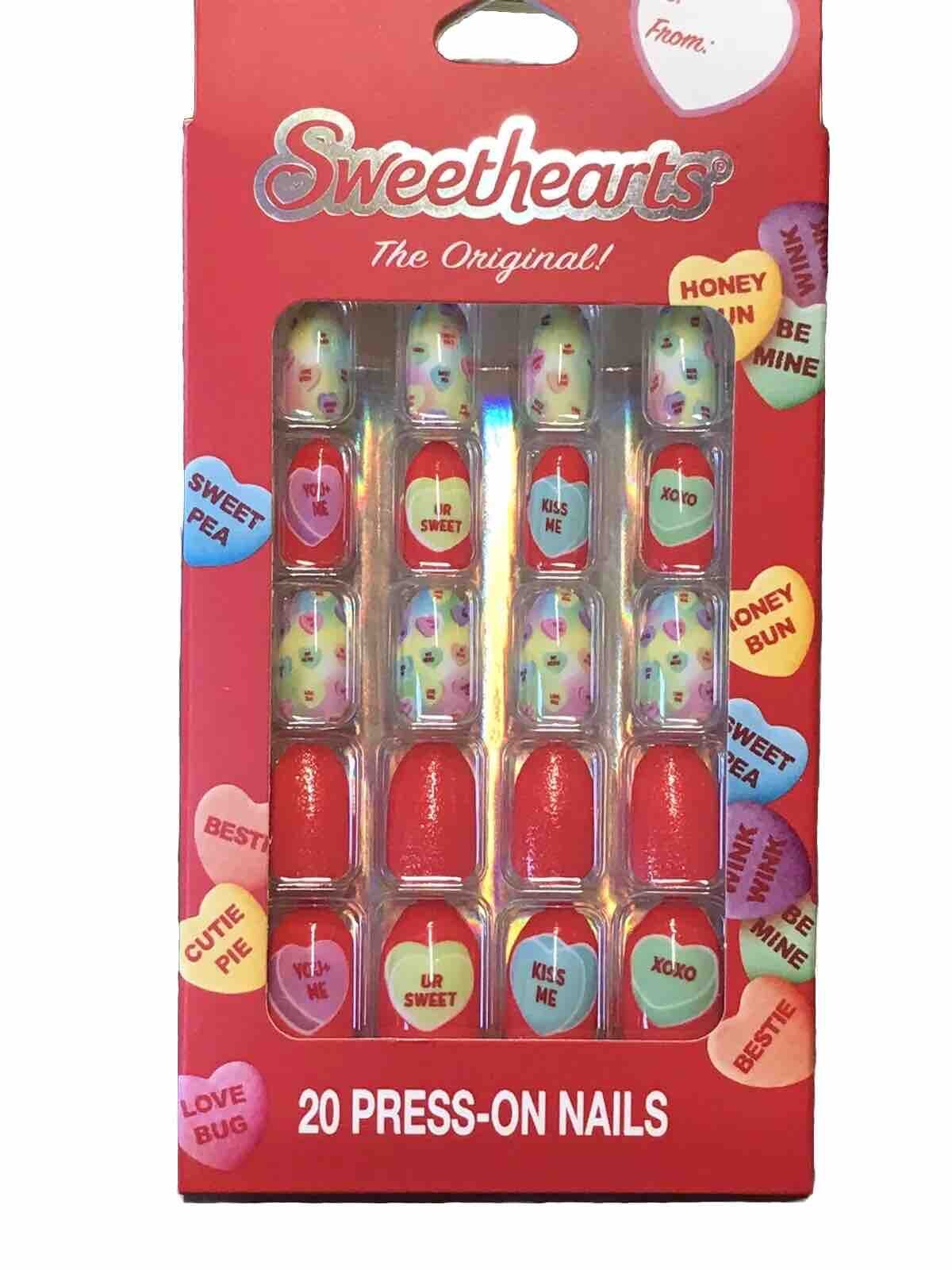 Taste of Beauty Sweethearts Press-On Nails Pre-Glued 20 Count Nails
