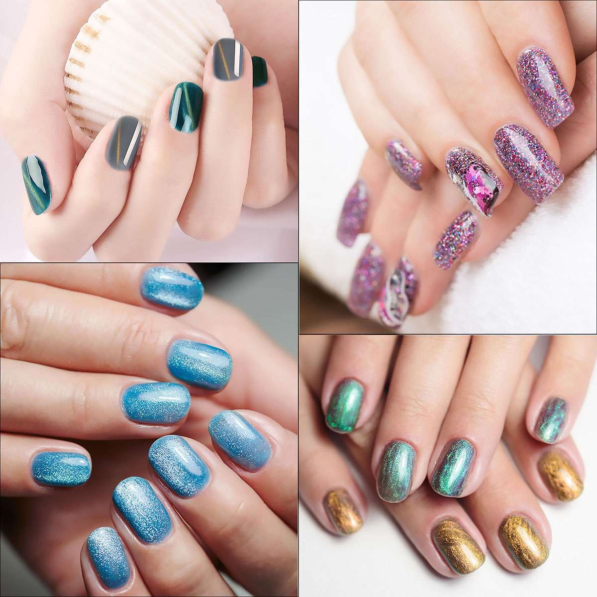1/2PCS Magnetic Stick For Cat Eye Gel Polish Magnet UV LED Nail Art Manicure USA