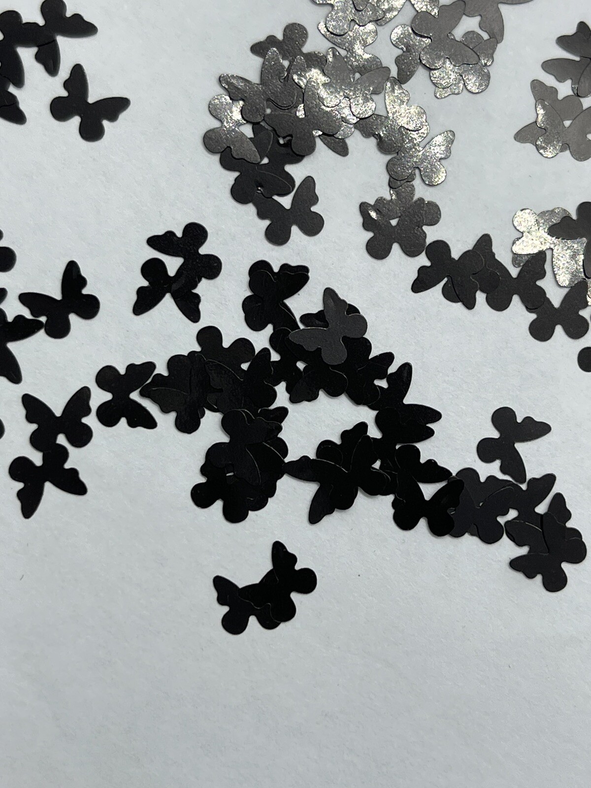 Butterfly 1 Black Nail Glitter | 1 TSP | Gel Nail Art & Acrylic