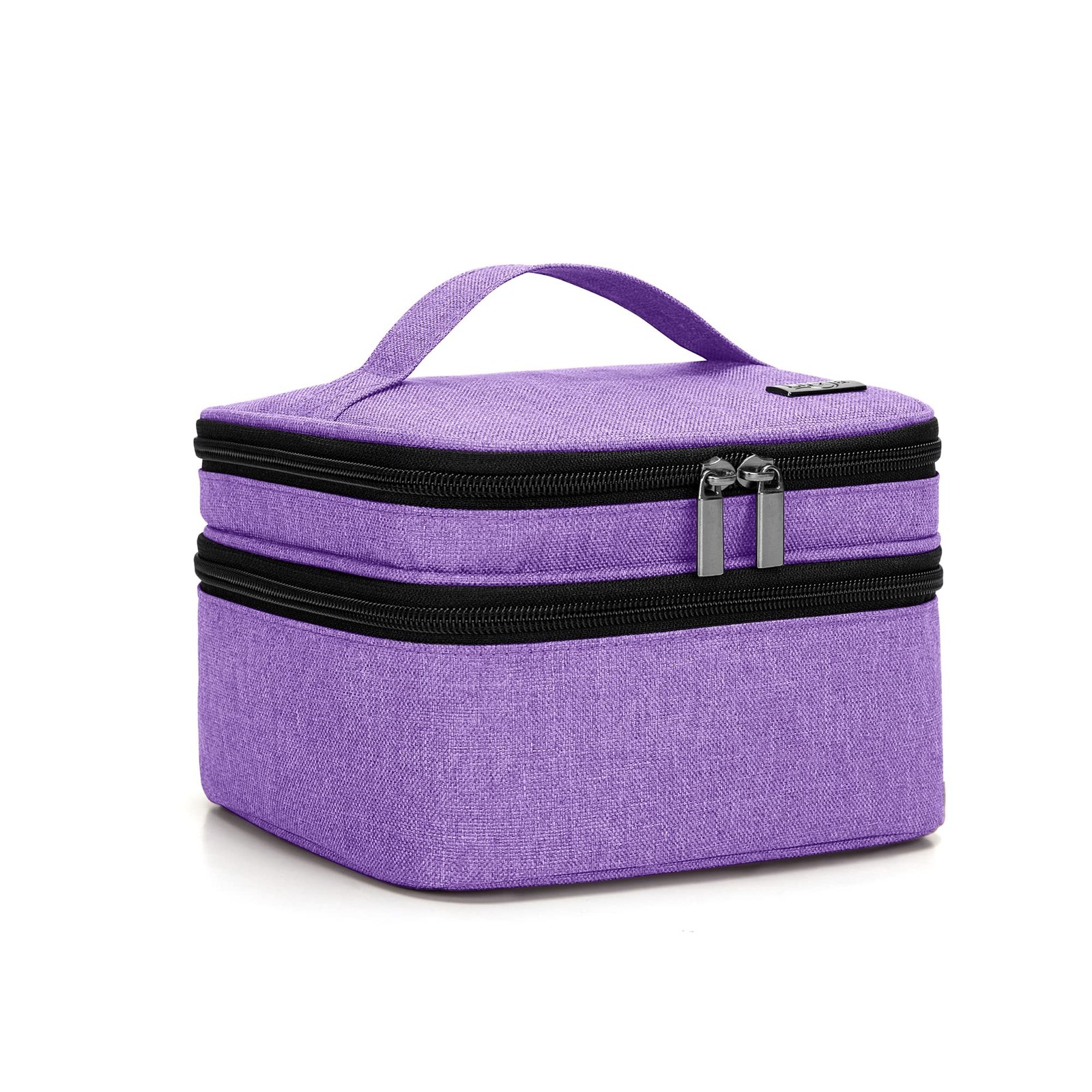 LUXJA Nail Polish Carrying Case – Holds 20 Bottles (15ml – 0.5 fl.oz), Double…