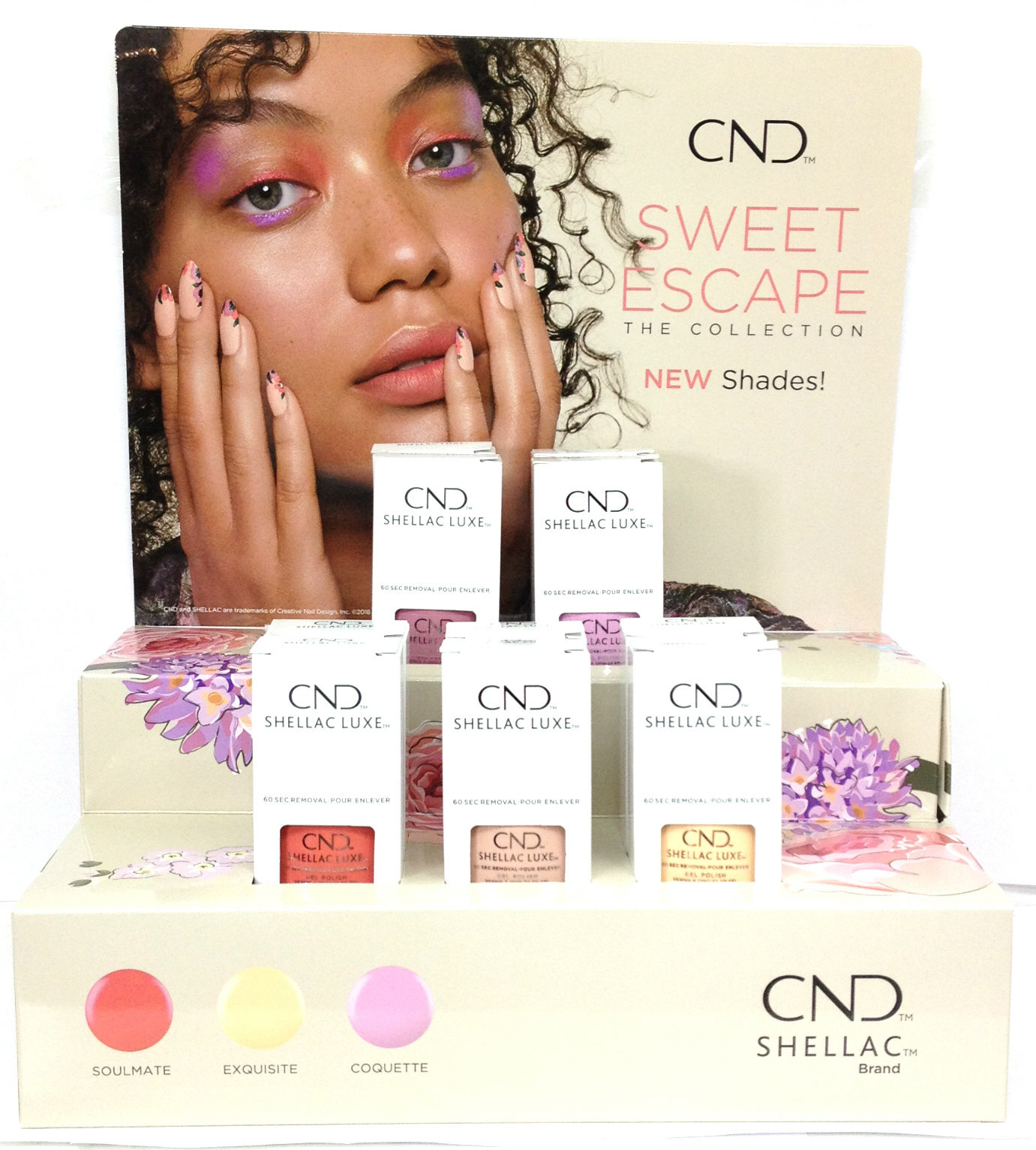 CND SHELLAC LUXE .42oz/12.5ml – SWEET ESCAPE 2019 Collection – Pick Any Color